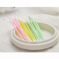 Customized Cleaning Cotton Buds 100% Pure Cotton Souble Ttips Makeup Cotton Swab Stick